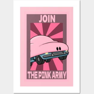 Join the Pink Army Posters and Art